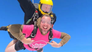 Sky Fall: daredevils raise funds and adrenalin levels to thank hospital staff