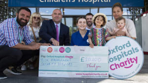 Local company donates £20,000 to Oxford Hospitals Charity